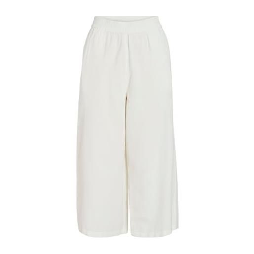 Vila cropped trousers high waist