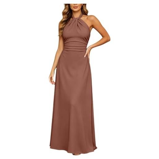 Generico abito donna elegante abiti chiffon abito infinity da damigella d'onore multiway da cerimonia elegante vestiti estivi multiway da cerimonia lungo taglie forti ospite di matrimonio