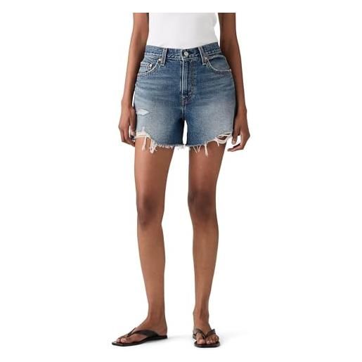 Levi's pantaloncini da donna ribcage a-line short, 23w