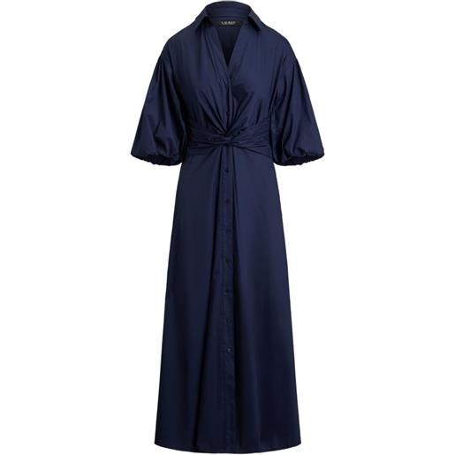 Lauren Ralph Lauren abito midi - blu