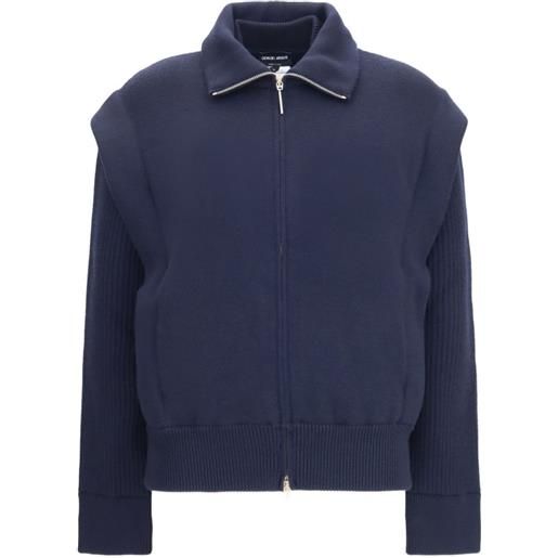Giorgio Armani giacca a coste - blu