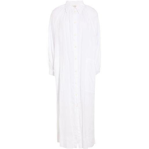 OTTOD'AME - vestito chemisier - bianco