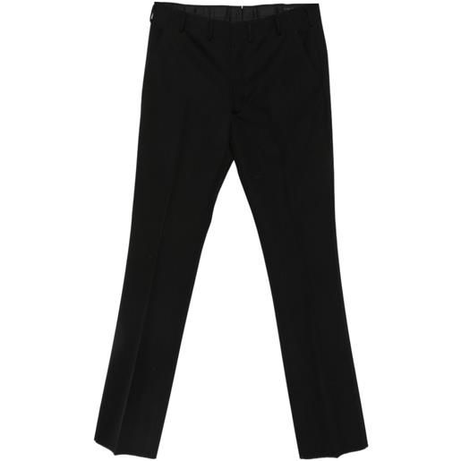 Prada pantaloni in lana - nero