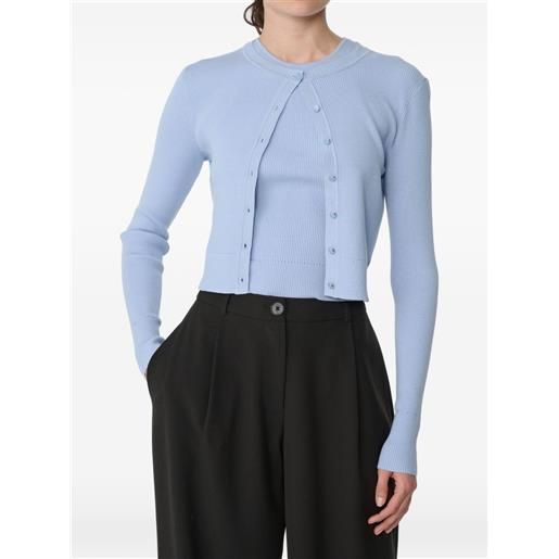 Toccin cardigan crop zoe classic - blu
