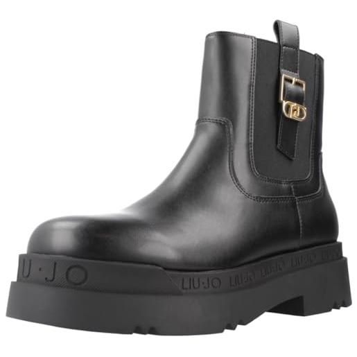 Liu Jo donna stivaletti chelsea sf5067p0102 pelle nero 39