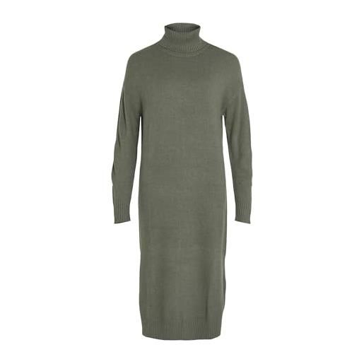 Vila midi dress turtleneck