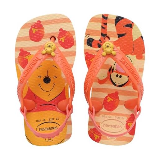 Havaianas baby disney classics ii unisex - bambini e ragazzi flip. Flop buttercream 22 eu
