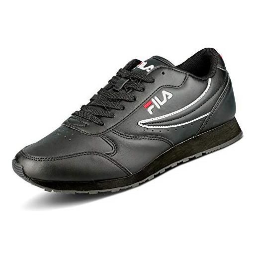 Fila orbit wmn, sneaker donna, nero blackxblack, 41 eu