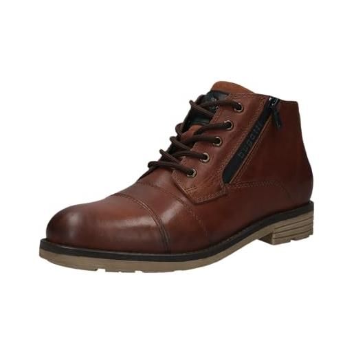 bugatti stivali da uomo con fodera fredda, 321-au031, marrone medio, 41, marrone, 41 eu