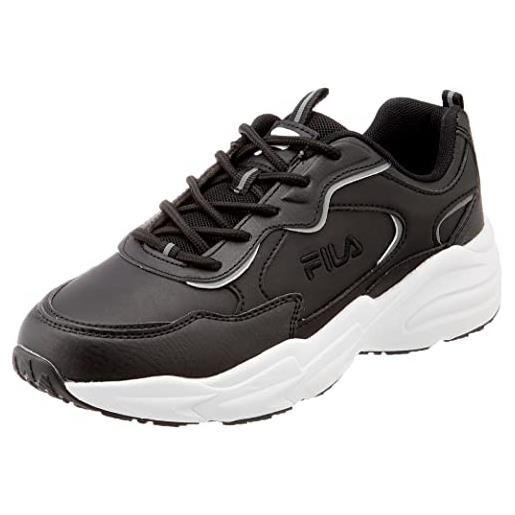 Fila marked flow wmn, scarpe da ginnastica donna, nero (black), 37 eu