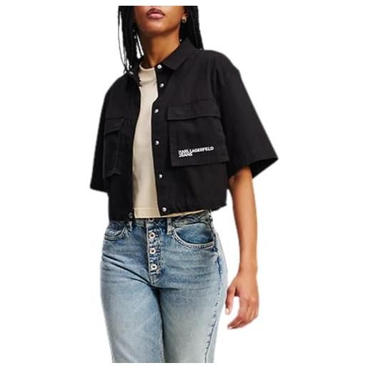 Karl lagerfeld jeans donne utility blouse