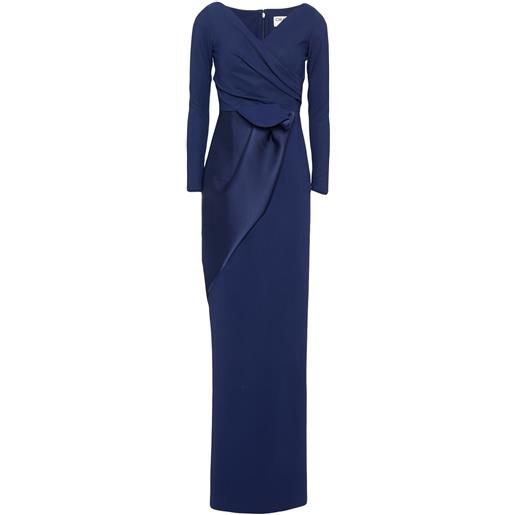 CHIARA BONI LA PETITE ROBE - vestito a portafoglio - blu notte