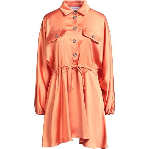 GAëLLE Paris - vestito chemisier - arancione