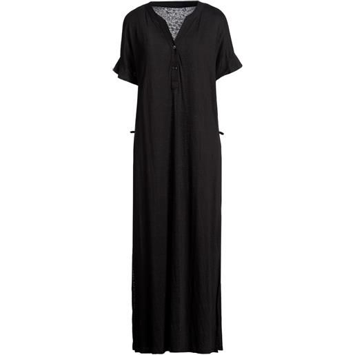 MAJESTIC FILATURES - vestito estivo - nero