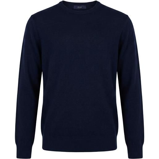 FAY - pullover - blu notte