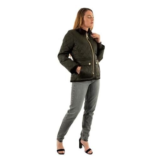 Barbour giacche e giacche fitted beadnell quilt sg71 sage/antico