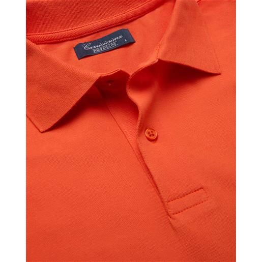 Camicissima polo arancione - uomo