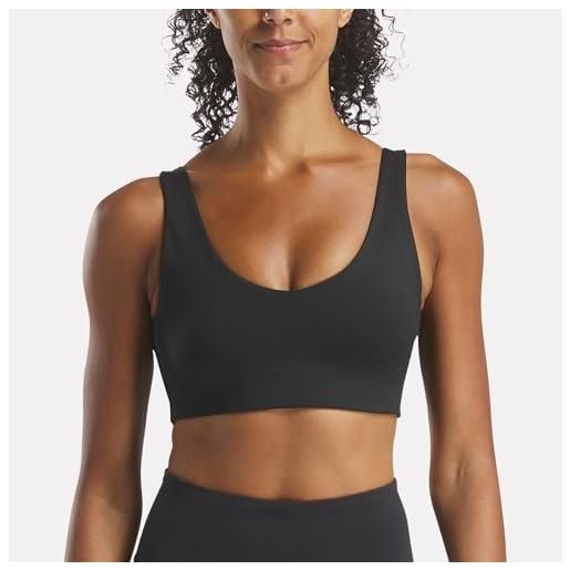 Reebok naomi yoga v-neck bra bustino donna