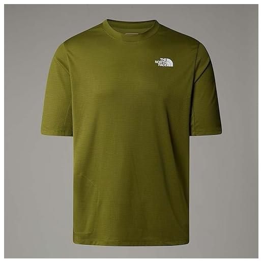 THE NORTH FACE nf0a883mpib m packable ss tee t-shirt uomo forest olive taglia s