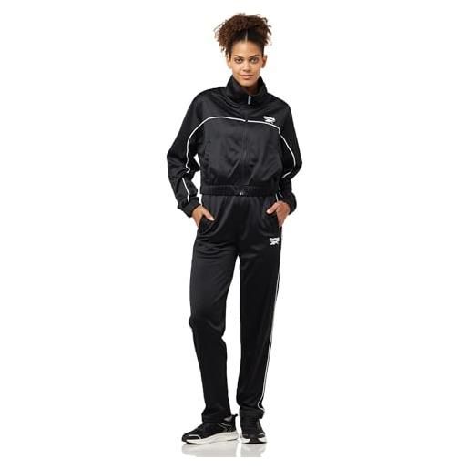 Reebok justine piping tracksuit 2pc track. Suit donna