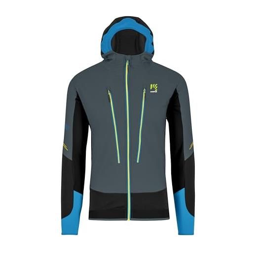 Karpos 2501015-201 alagna plus evo jkt giacca uomo dark slate/black taglia 3xl