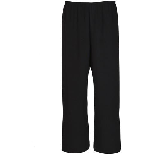 Peter Cohen cropped pull-on trouser - nero