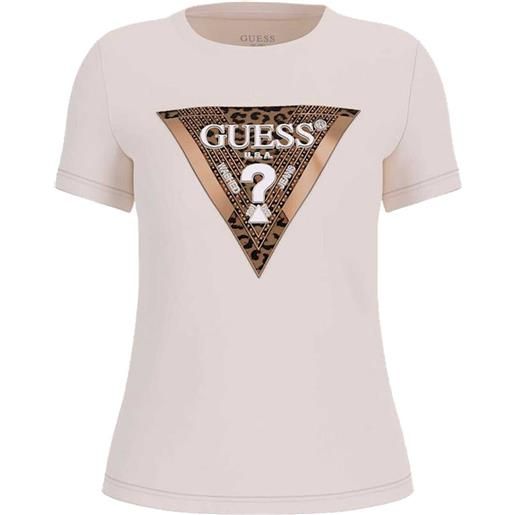 GUESS donna guess t-shirt ss triangle leo donna
