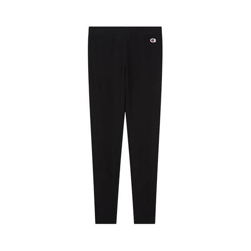 Champion Champion core heritage leggings da donna, in cotone lycra, blu navy