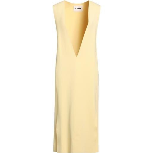 JIL SANDER - vestito estivo - giallo