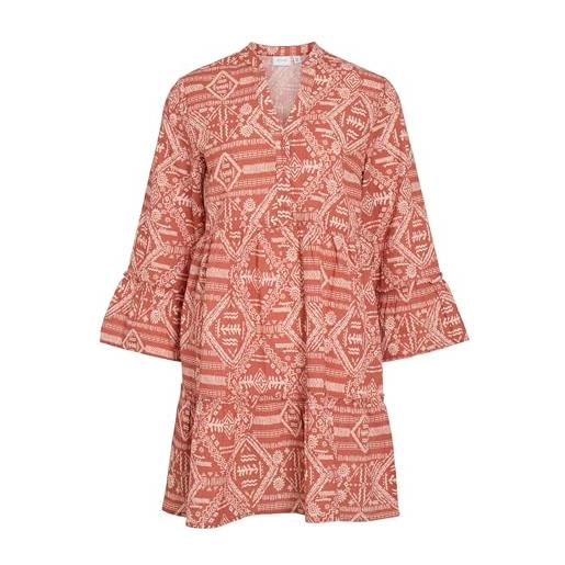 Vila vietna 3/4 v-neck dress vietna - abito con scollo a v a 3/4 donna (pacco da 1)