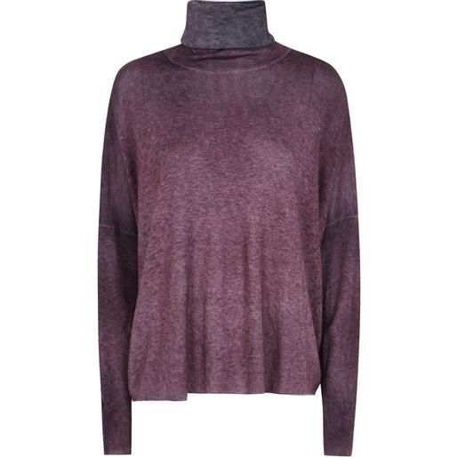 Avant Toi maglione a collo alto - viola
