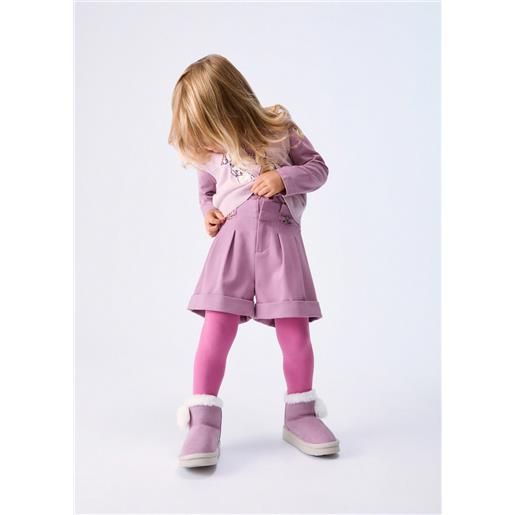 Liu jo short con pince, orchidea