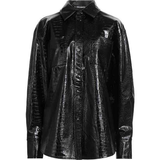 KARL LAGERFELD - camicie e bluse fantasia - nero