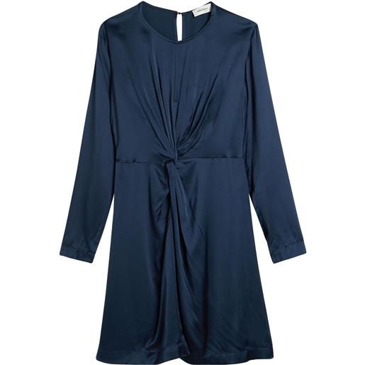 OTTOD'AME - vestito corto - blu notte