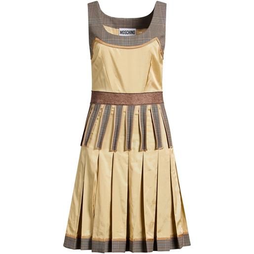 MOSCHINO - vestito corto - beige