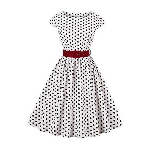 Axoe audrey hepburn - abito vintage da donna anni '50