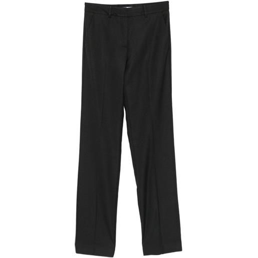 SIMONA CORSELLINI pantaloni sartoriali - nero