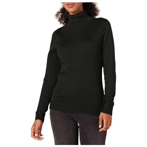 Amazon Essentials dolcevita leggero a maniche lunghe, vestibilità aderente donna
