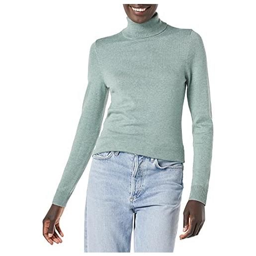 Amazon Essentials dolcevita leggero a maniche lunghe, vestibilità aderente donna