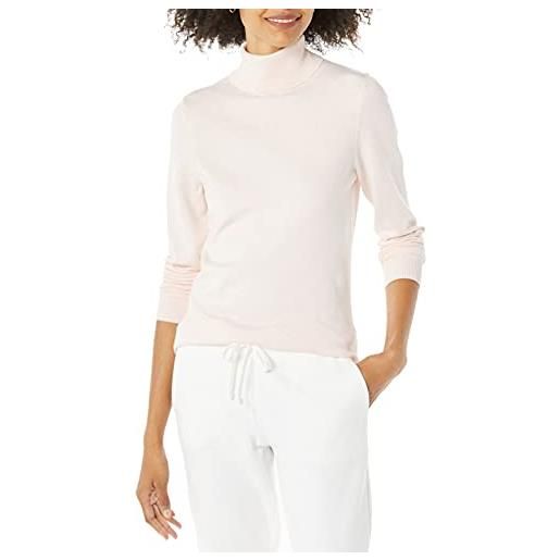 Amazon Essentials dolcevita leggero a maniche lunghe, vestibilità aderente donna