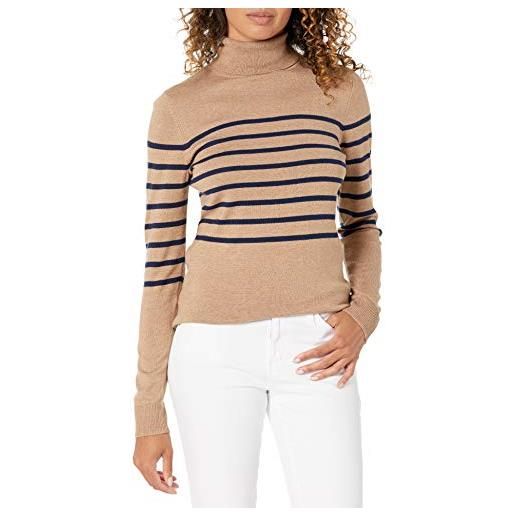 Amazon Essentials dolcevita leggero a maniche lunghe, vestibilità aderente donna