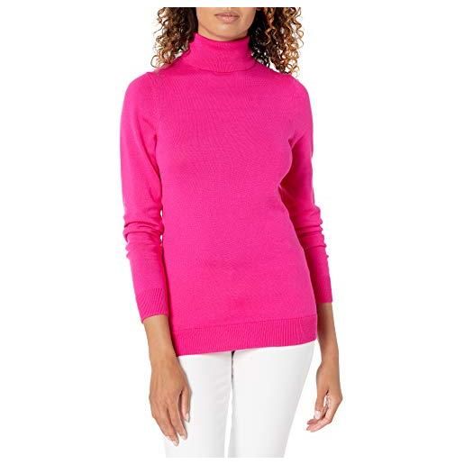 Amazon Essentials dolcevita leggero a maniche lunghe, vestibilità aderente donna