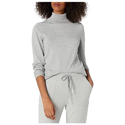 Amazon Essentials dolcevita leggero a maniche lunghe, vestibilità aderente donna