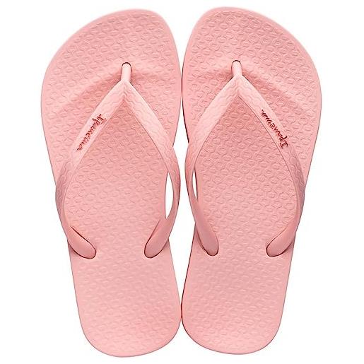 Ipanema anatomic colors kids, infradito unisex bambini, rosa, 25/26 eu