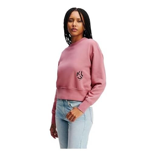 Karl lagerfeld jeans donne regular logo sweatshirt