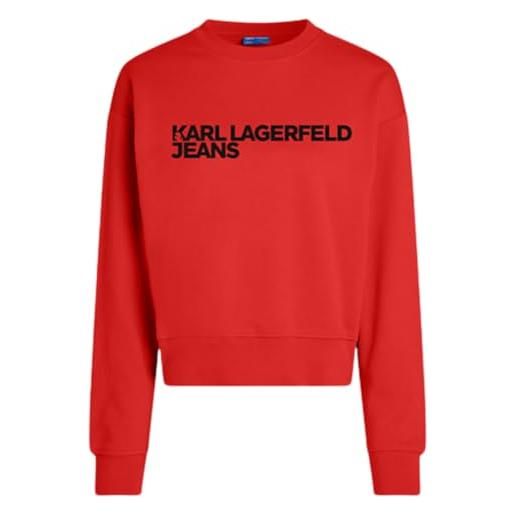 Karl lagerfeld jeans donne regular essential logo sweatshirt