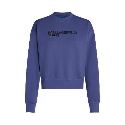 Karl lagerfeld jeans donne regular essential logo sweatshirt