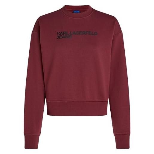 Karl lagerfeld jeans donne regular essential logo sweatshirt