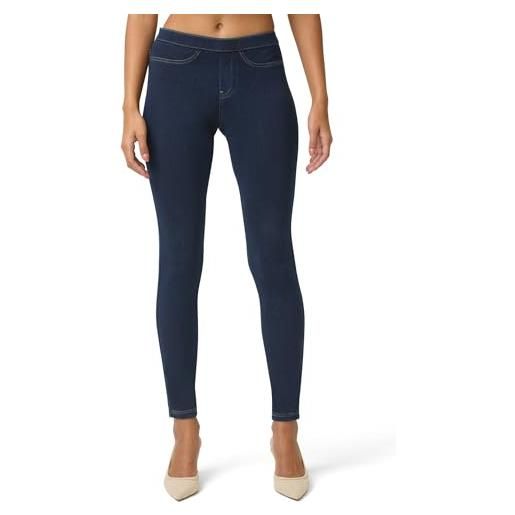No nonsense - classic denim leggings-jeggings for women with real back pockets, high waisted stretch jeans, leggings donna