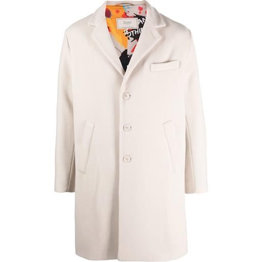 Herno cappotto monopetto globe - toni neutri